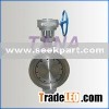 Stainless steel gear operated butterfly valve