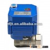 2 way mini motorized ball valve automatic control solenoid valve for drinking water,HVAC,IC card met