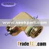 Hydraulic Tube Adapter/ 90 degree swivel elbow