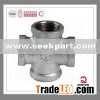 banded malleable iron cross