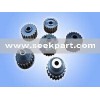 Synchronizer gear for fuel pump