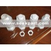 Copper screw power fitting