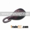Black-painted Single block with Swivel