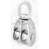 Stainless Steel Swivel Double Pulley