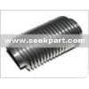 Bypass pressure balanced shaft axial expansion joint