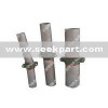 Flexible coupling of housing for pipe end with rib ring