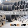 Flange dredging hose