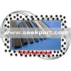 Enviromental silicone rubber sealing strip