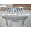 Sprocket roller used for chain wheel roller conveyors