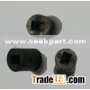 Black PA 66  electronic plastic parts