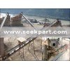 industrial production line belt conveyor system