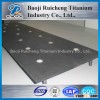 The cathode copper etching liquid recycling titanium anode
