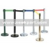 retractable interlocking belt barrier