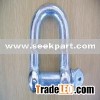 rigging open die forged d shackle
