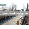 GRP railway guardrail