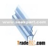 Plastic bathroom glass seal