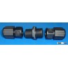 Factory sell directly, M20 double head, IP67 rated outdoor, RJ45 Ethernet waterproof connector