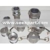 Sandblast coupling (Dutile iron, Aluminium, Brass, Nylon)