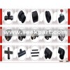 PE Pipe Fittings, Available in Various Sizes