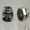 Nickel Plated Brass Straight Connector