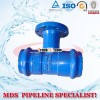 ductile cast iron fitting for PVC pipe