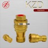 ISO 7241 B brass medium-pressure chemical quick release coupler