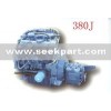 Marine diesel engine set