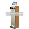 Plate type marine oil heat exchanger