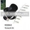 trailer connector 15p plug for 24v