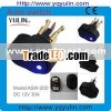 50pcs/lot 12mm blue led 12VDC 30A auto switch