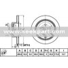 Perfect Performance 42431-05030 brake disc Toyota auto parts