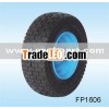 Air pneumatic wheels suitable for low speed applications.rubber wheel