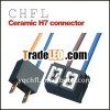 High Quality H7 Ceramic Socket (H7 HID Wiring Harness Male And Female Connector )