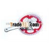 bicycle chainwheel and crank bicycle part