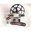 50/34T,53/39T Teeth(7075/T6)CNC carbon bike crankset
