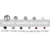 Acrylic stone rivet / button