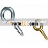 YYQ01 Zinc plated Iron screw eye