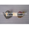Openwork badge pin