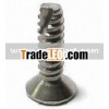 Bi-metal Self Tapping Screw with Flat Head and Blunt Point