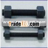 STUD Bolt and Nut with Sizes Range of 1/4-4 Inches