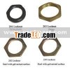Nylon,brass,steel with galvanized surface locknuts