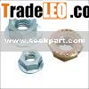 hex head with flange