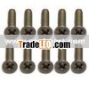 cross recessed countersunk flat head screw
