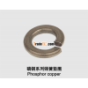 phosphor copper spring washer