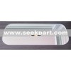 Anti glare mirror plates