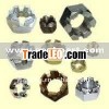 Hex castle nuts/hex slotted nut din935 din937 GB6178 GB6180
