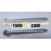 Galvanized steel bolts for steel drums