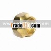 brass short nut
