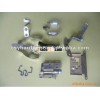 Ring tongue terminal with screw and nut