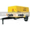 oil injected portable diesel screw air compressor for civil construction project